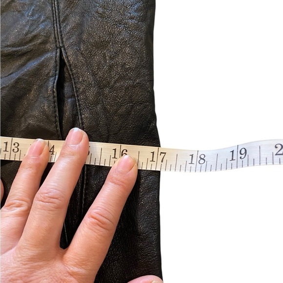 Rachel Roy Black leather moto vest Jacket edgy rocker Fall
Steampunk - Picture 7 of 11